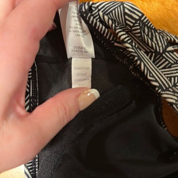 Athleta Laguna Criss Cross Swim Top bikini 36 B/C - Picture 6 of 6